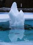 Liddington Hotel fountain